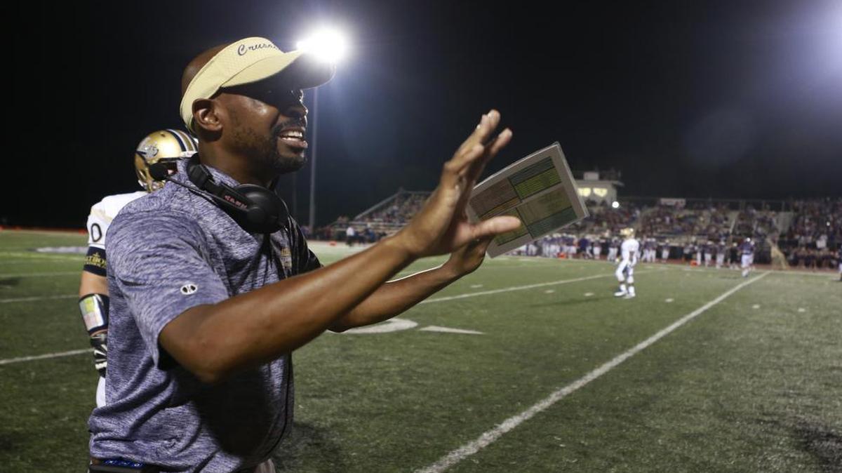 Althoff head coach Ken Turner.