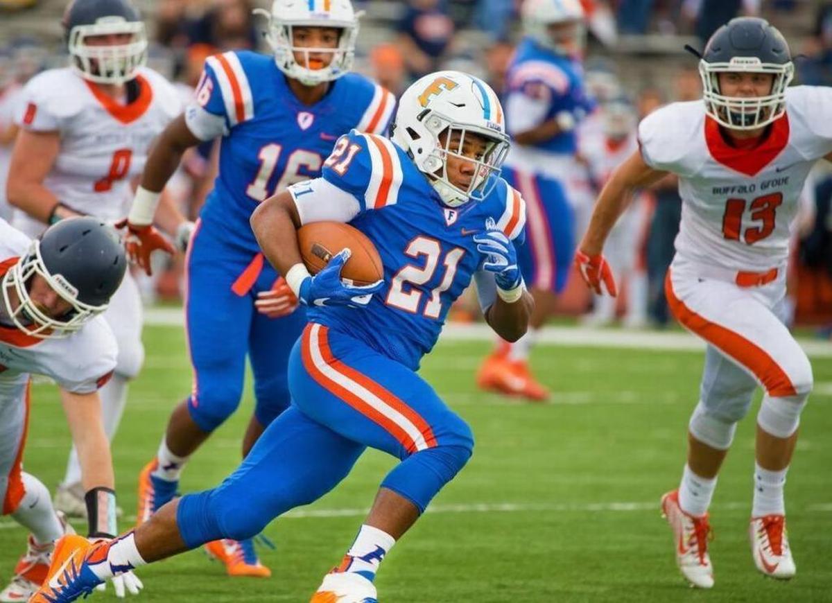 East St. Louis running back DeMonta Witherspoon averaged 12 yards every time he touched the football Saturday, rushing for 226 yards and a touchdown as the Flyers opened their season with a 31-17 win at Class 7A power Batavia.