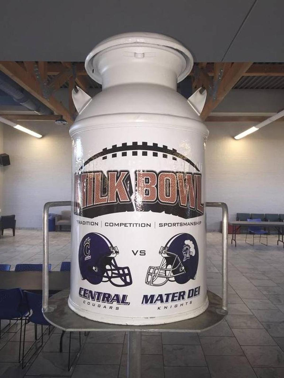 The coveted Milk Bowl.
