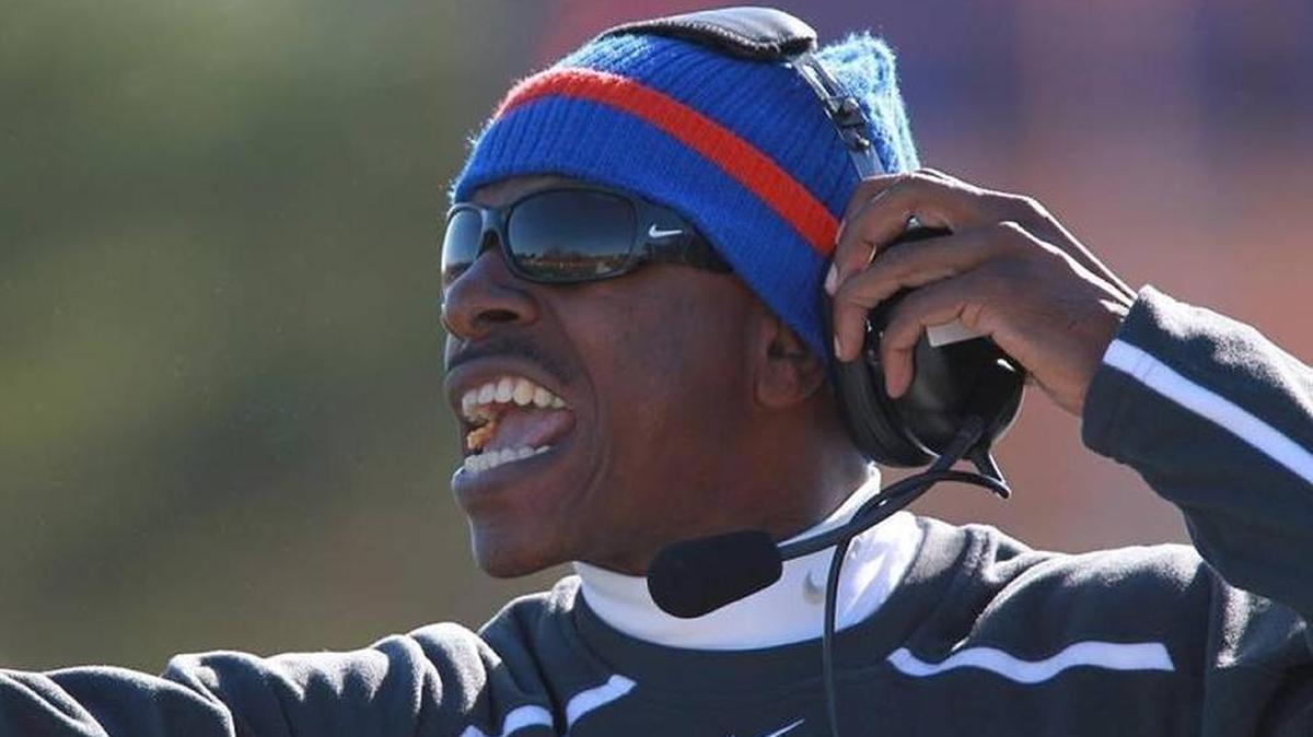 East St. Louis head football coach Darren Sunkett.