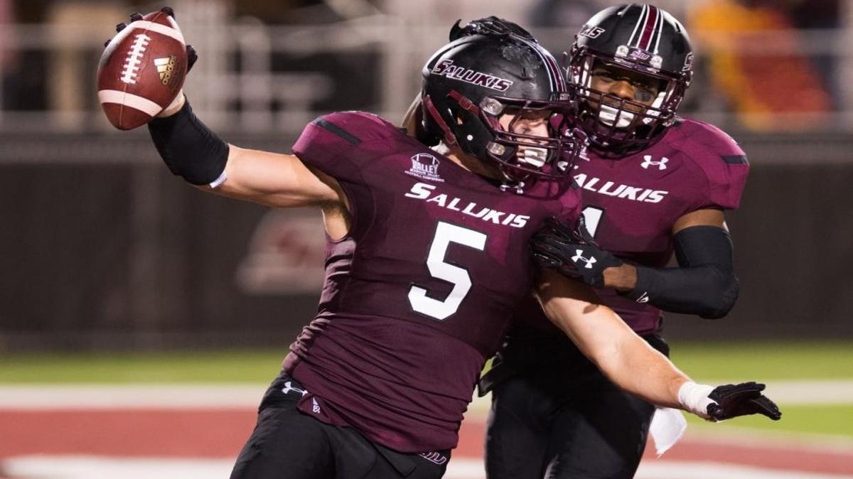 Chase Allen, a graduate of Belleville East, led the Southern Illinois University Salukis in tackles the last three seasons. He expects to be a late-round pick in this year’s NFL Draft.
