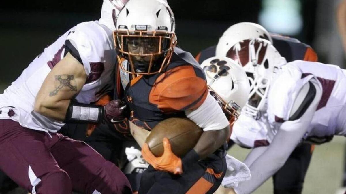 Edwardsville running back Dionte Rodgers is out for the season after undergoing surgery to his shoulder.