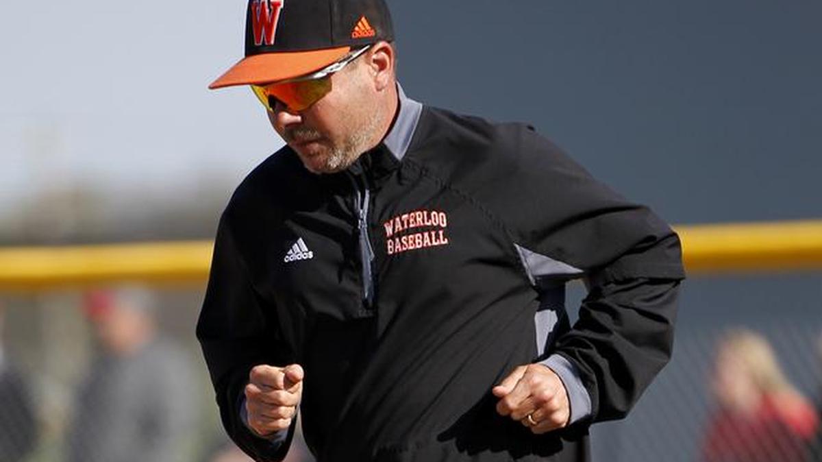 Waterloo coach Mark Vogel.
