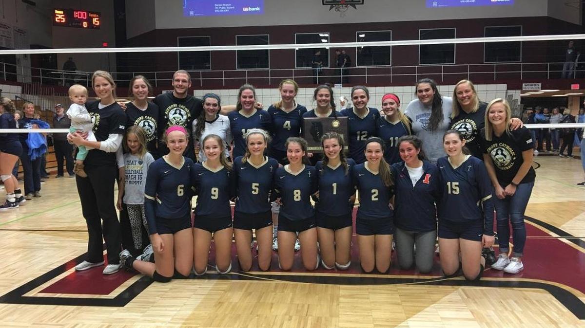 Althoff girls volleyball clinched the championship of the Class 3A Benton Sectional on Wednesday. The Crusaders advance to the Salem super-sectional against Mount Zion on Friday.