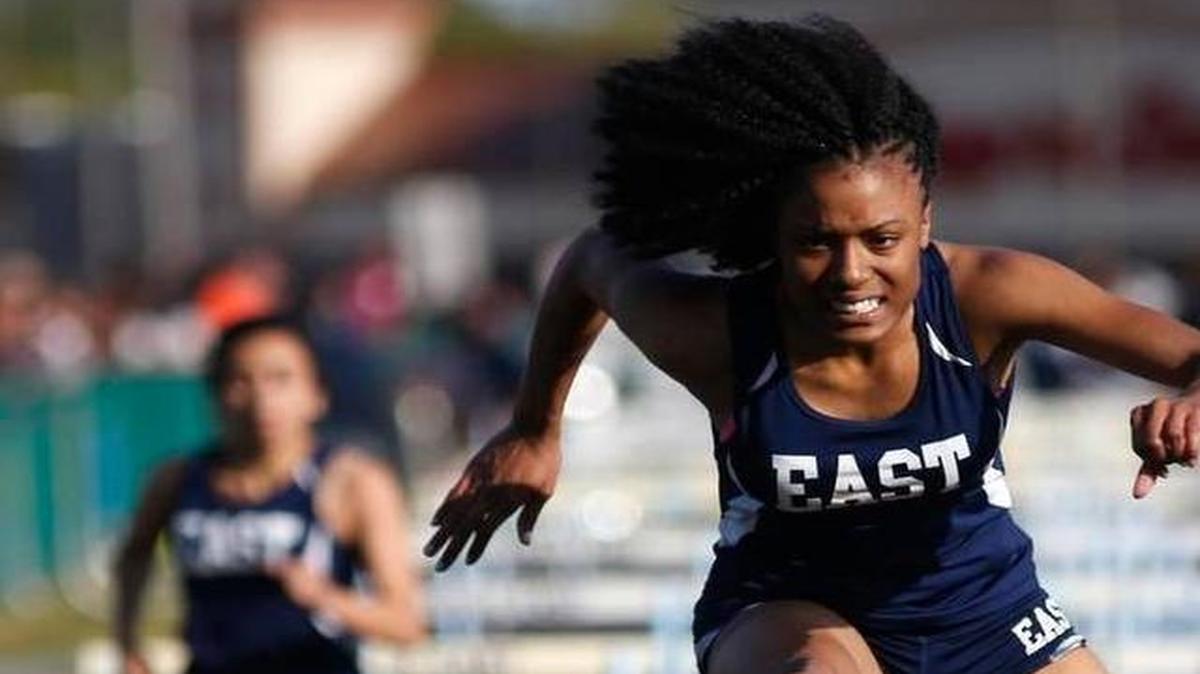 
Belleville East graduate Miya Dorsey is the Junior Olympics national champion in the 400 meter hurdles. She will attend Southeast Missouri State University in the fall.
