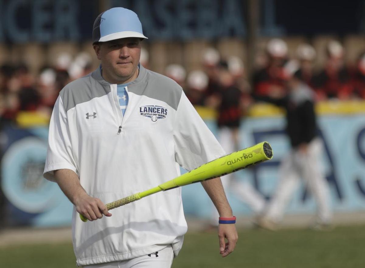 Belleville East head coach Ryan Wiggs says he is disappointed that his team won’t have a chance to play baseball this season.