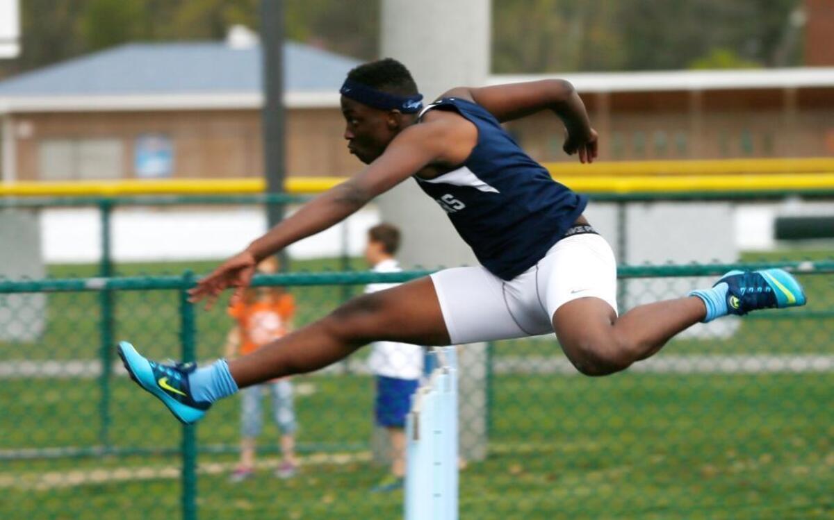 Belleville East’s William Session is a state champion hurdler. The Lancers senior has chosen to run track in college at Indiana.