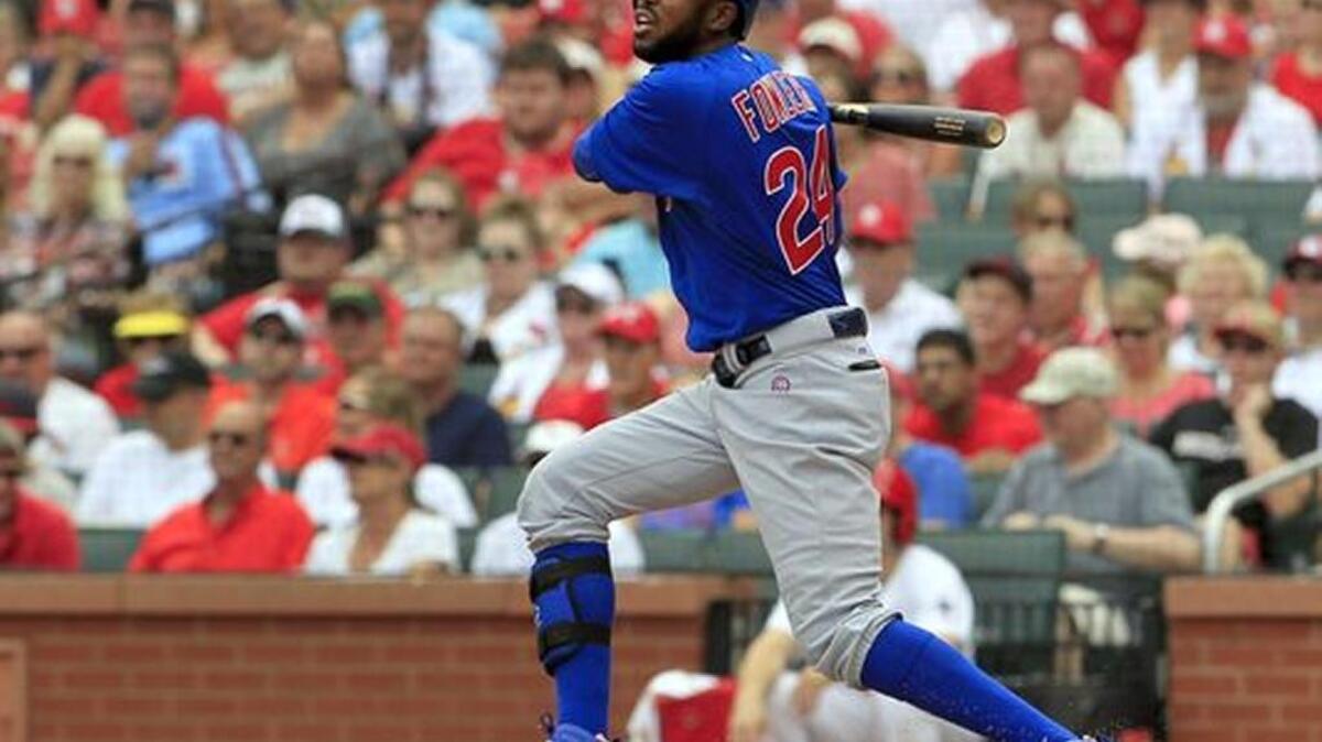 Free agent outfielder Dexter Fowler likely is on the Cardinals’ list of targets for the off season. He is expected to command $18 million annually.