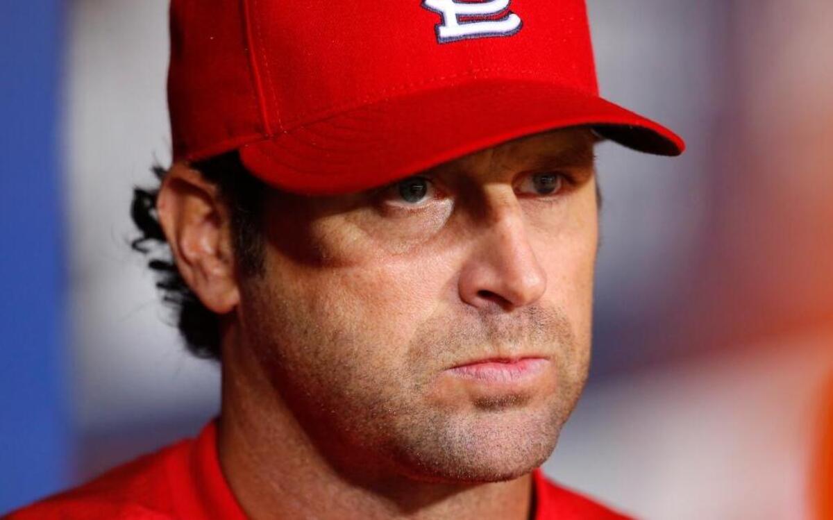 
One of the questions facing the Cardinals as the postseason begins: How will manager Mike Matheny use his outfielders?
