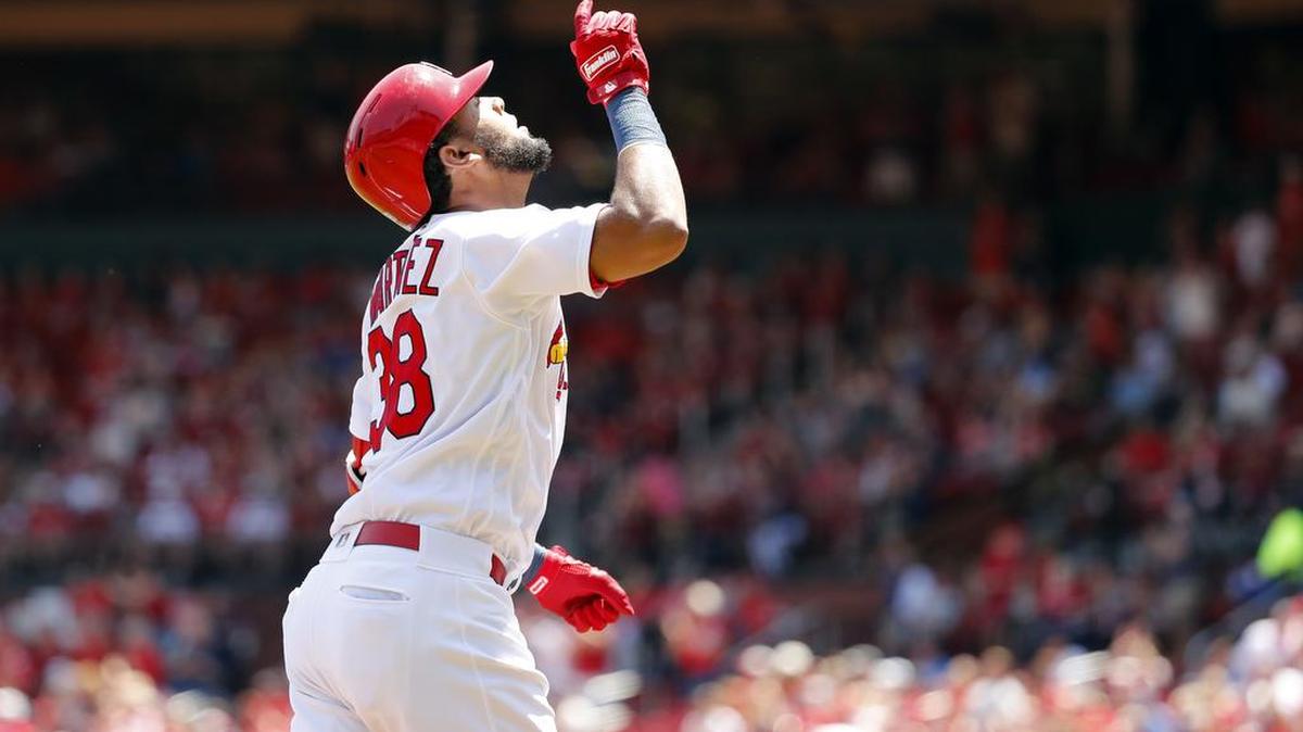 Now with St. Louis, Jose Martinez, formerly a member of the Royals organization, is raking it in the big leagues.