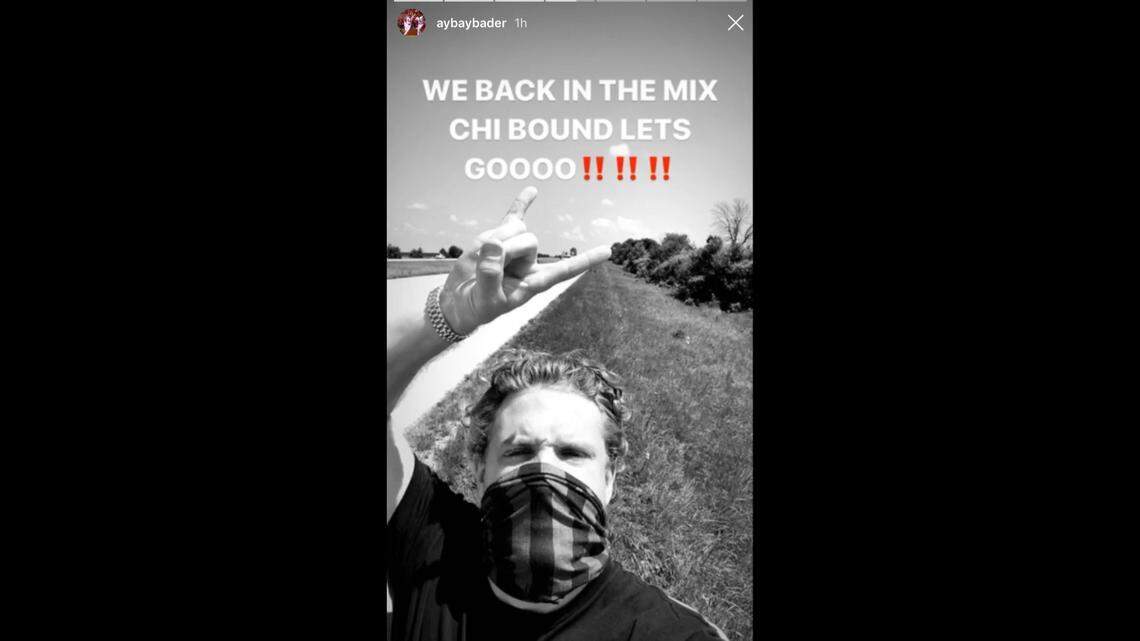 Rental car caravan carried COVID-free Cardinals on I-55 road trip to Chicago