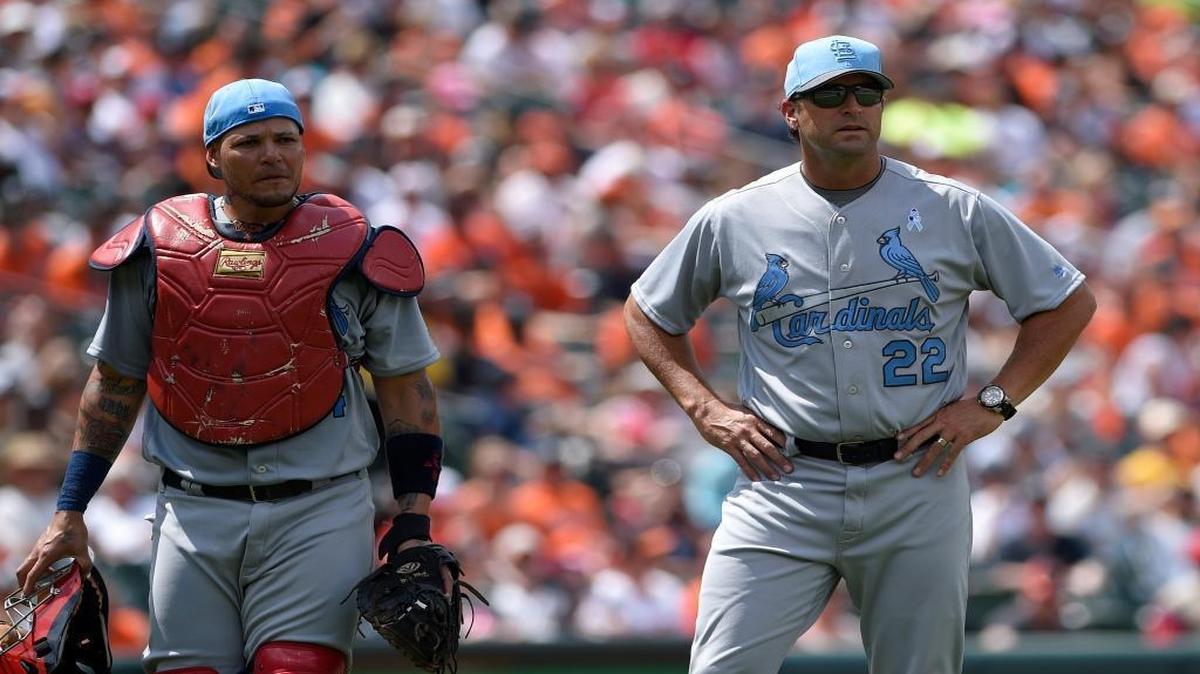 Yadier Molina’s comments about his manager and mentor Mike Matheny were disappointing.