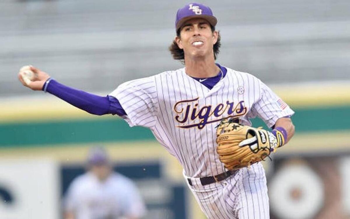 LSU shortstop Kramer Robertson was the Cardinals fourth-round draft pick. He signed a contract with the club Wednesday night.