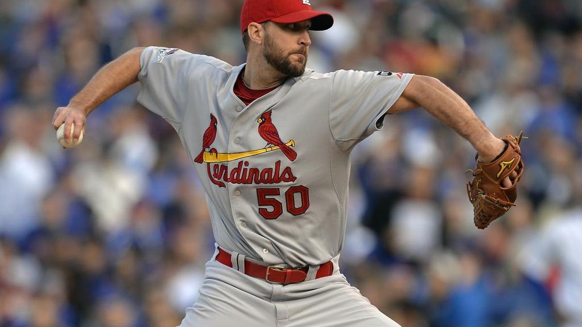 
Adam Wainwright’s early-season Achilles tendon injury kept him out of the starting rotation for the playoff series with the Cubs.

