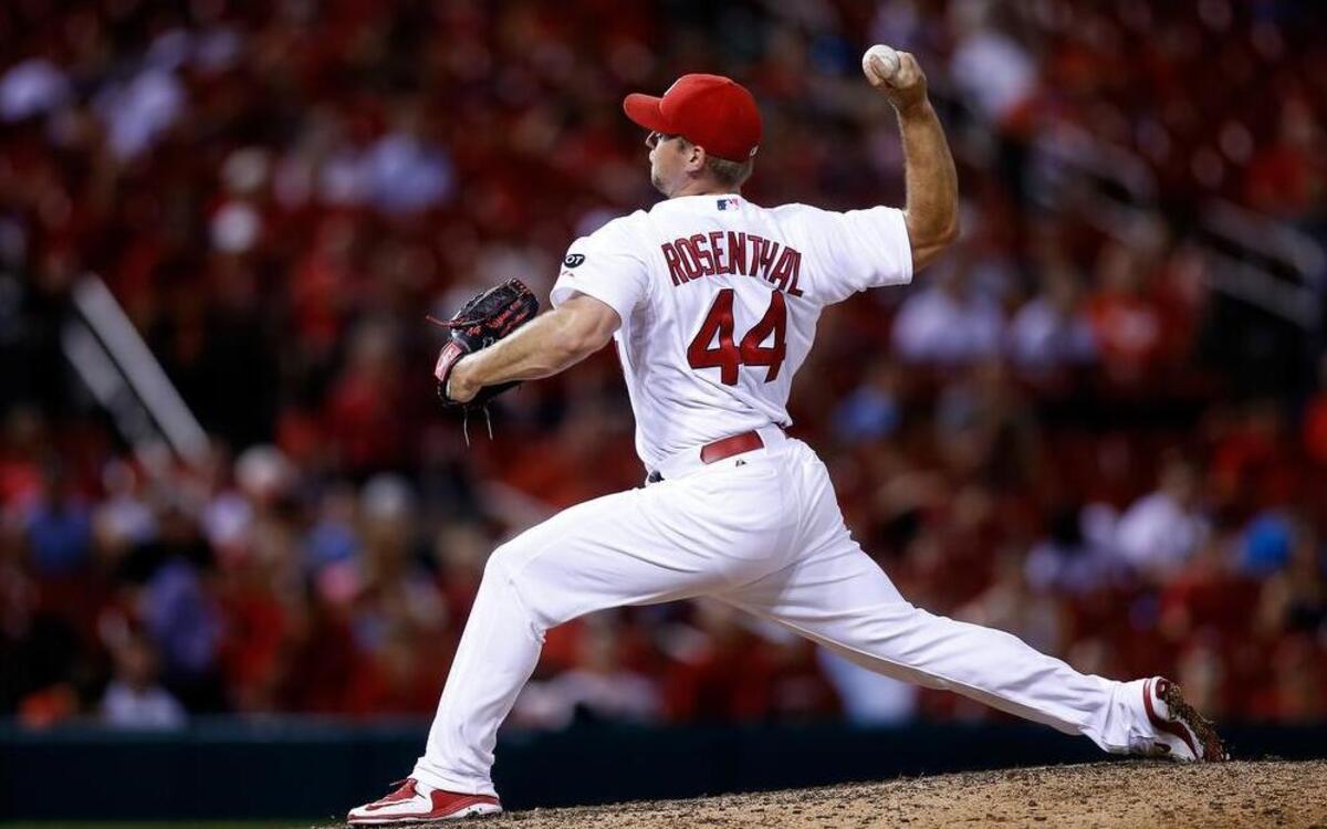 
St. Louis Cardinals relief pitcher Trevor Rosenthal has been virtually perfect this season.
