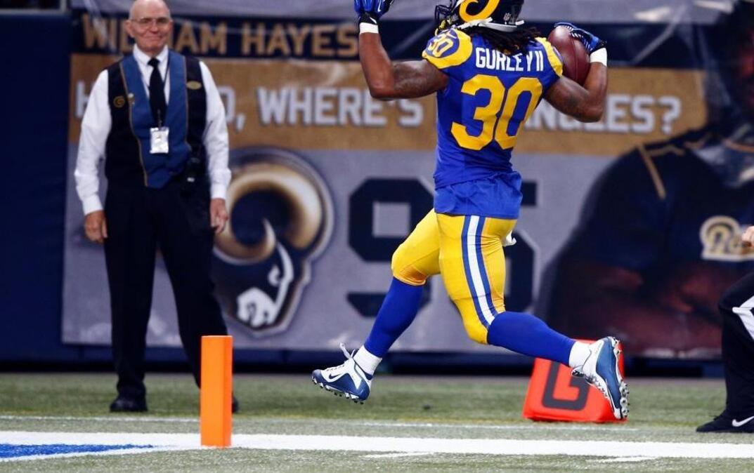 The St. Louis Rams will be counting on running back Todd Gurley again this week when they take on the Minnesota Vikings.