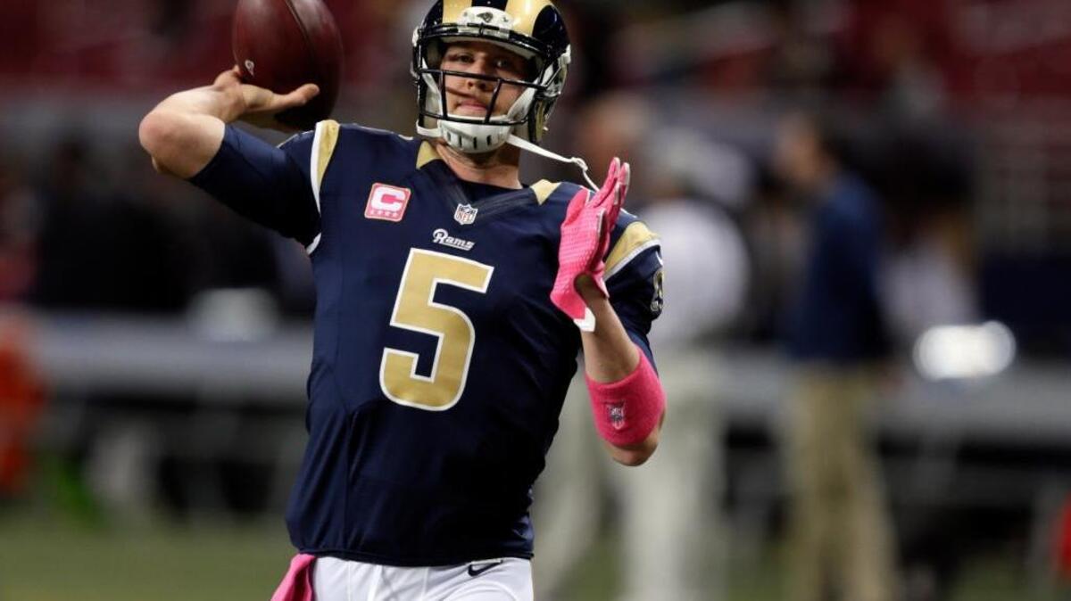 The St. Louis Rams are hoping quarterback Nick Foles finds more success this week against the San Francisco 49ers. (AP Photo/Tom Gannam)