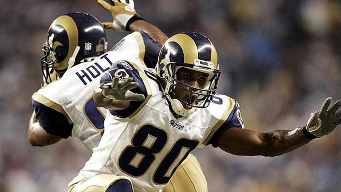 He came from Los Angeles, but Isaac Bruce is a St. Louis Hall of Famer