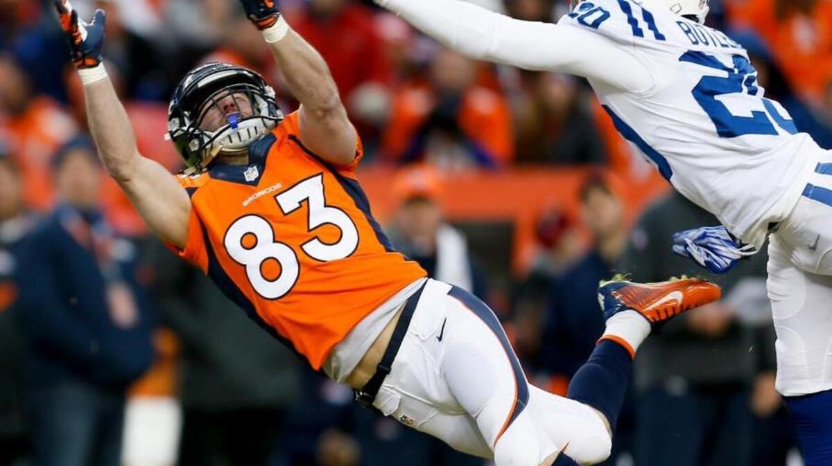 Former New England and Denver receiver Wes Welker signed with the Rams this week.