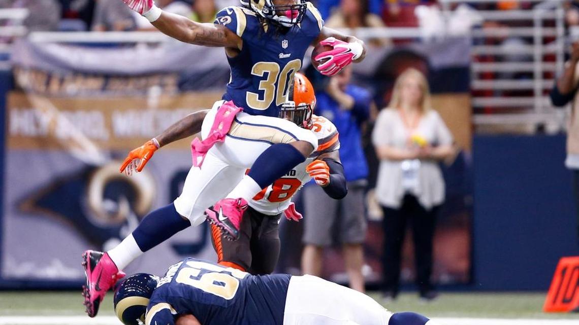 Rams ride another big day from Gurley to victory over Browns