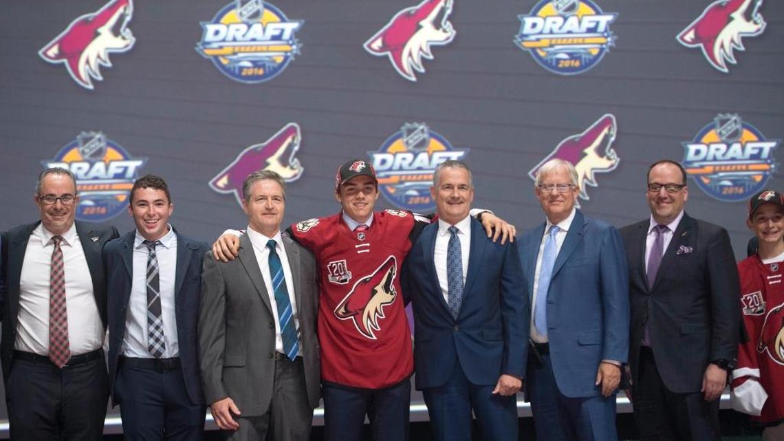 Special night at the NHL Draft for Swansea’s Clayton Keller