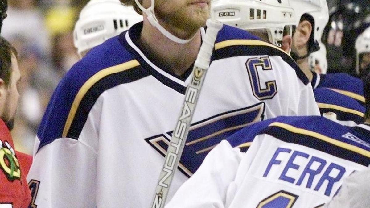 Former Blues defenseman Chris Pronger was inducted into the Hockey Hall of Fame on Monday in Toronto