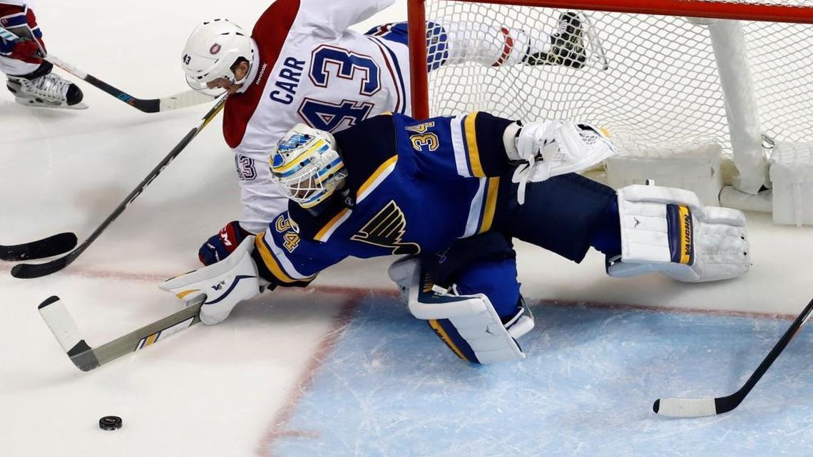 Blues showing faith in Jake Allen, who has been solid at home