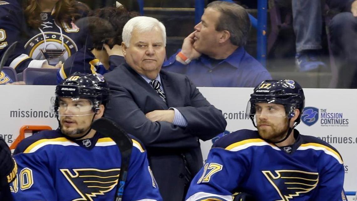 Blues fire Hitchcock; Yeo takes over behind bench