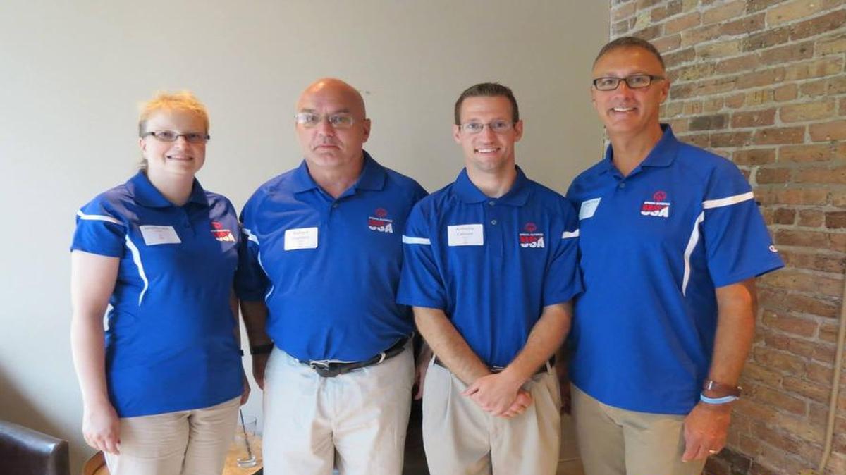 
From left to right: Jennifer Hitt; Rich Crothers; Anthony Cahoon; Jeffrey Price
