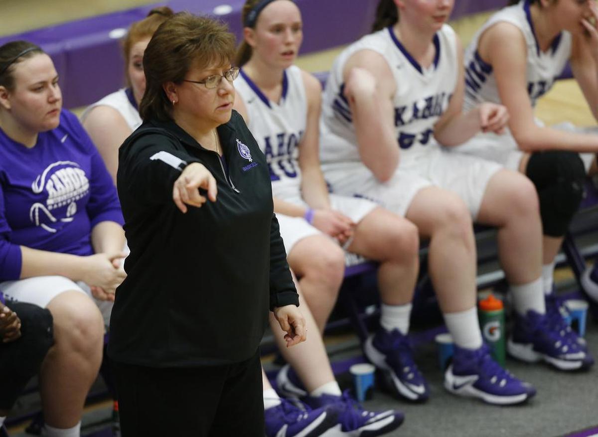Collinsville head coach head coach Lori Billy.